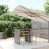 vidaXL Garden Bar Set Grey