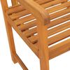 vidaXL Garden Bench Brown 220 x 56 x 90cm Solid Acacia wood