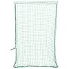 vidaXL Trailer Net with Elastic Rope Green 7.2x4.9' PP