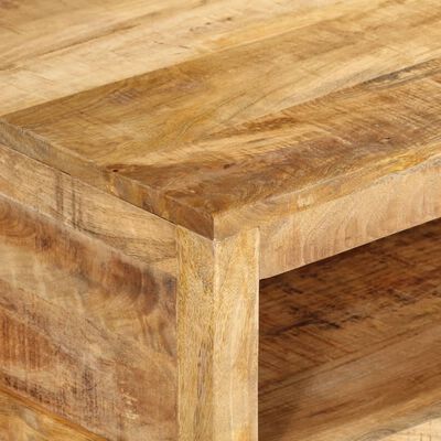 vidaXL Coffee Table 31.5"x21.7"x11.8" Solid Wood Mango