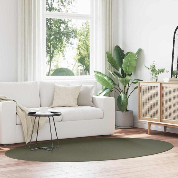 vidaXL Carpet HUARTE Forest Green 90.55 x 62.99 in 100% Polyester