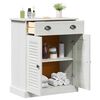 vidaXL Bathroom Cabinet VIGO White 67.5 x 34 x 80 cm Solid pine wood