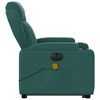 vidaXL Electric Stand Up Massage Recliner Chair Dark green