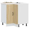 vidaXL Kitchen Corner Base Cabinet Sonoma oak Engineered wood Standard