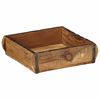 vidaXL Tray Brown 11.42 x 12.20 x 3.94 in Solid Reclaim Wood