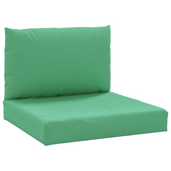 vidaXL Pallet Cushion Green Oxford fabric (100% polyester)