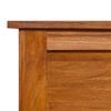 vidaXL TV Cabinet Natural Teak Solid Teak Wood Medium