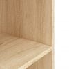 vidaXL Aquarium Stand Sonoma Oak Engineered Wood Medium Sleek
