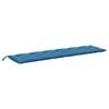 vidaXL Garden Bench Cushion Melange blue Fabric (100% polyester)