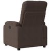 vidaXL Massage Recliner Chair Brown
