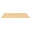 vidaXL Rug Natural Bamboo, Polypropylene 39.4 x 63 in Area Rug