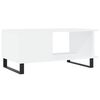 vidaXL Coffee Table White Engineered wood Medium Coffee Table