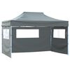 vidaXL Foldable Tent Anthracite 600D Oxford Fabric 9.8x14.8ft