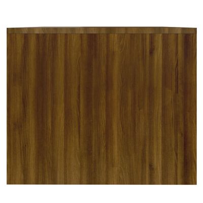 vidaXL Coffee Table Brown Oak 35.4"x19.7"x16.3" Engineered Wood