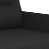 vidaXL Sofa Set Black Fabric (100% polyester), metal, textilene, plywood