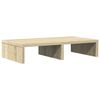 vidaXL Monitor Stand Sonoma Oak 19.7x10.6x3.9" Engineered Wood