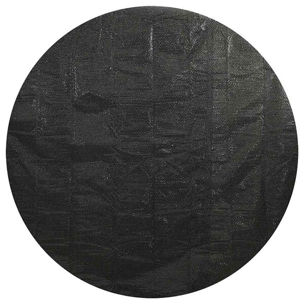 vidaXL Pool Cover Black Polyethylene Large Durable Pool Cover Round