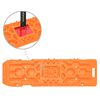 vidaXL Traction Boards 2 pcs Orange 42.1"x12.2"x2.8" Nylon