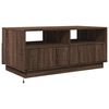 vidaXL Coffee Table Brown Oak Engineered Wood 35.4x19.3x15.7 in