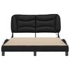 vidaXL Bed Frame Black and White