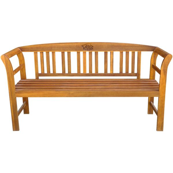 vidaXL Garden Bench Natural Wood Solid Acacia wood Large Durable