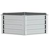 vidaXL Garden Raised Bed Silver Galvanized Steel Large Durable