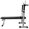 vidaXL Workout Bench with Weight Rack, Barbell and Dumbbell Set198.4 lb