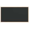 vidaXL Chalkboard with Solid Pine Wood Frame Black 39.4x21.7"