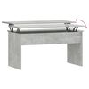 vidaXL Coffee Table Concrete Grey Engineered Wood Medium