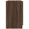 vidaXL Sink Cabinet Brown Oak Engineered Wood Medium Sink Cabinet