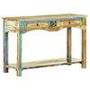 vidaXL Console Table Multi-colored with green, brown, beige
