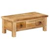 vidaXL Coffee Table Brown Solid Mango Wood 35.4 x 17.7 x 13.8 in