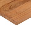 vidaXL Table Top Natural Solid acacia wood 70.9 in x 7.9 in x 1.5 in