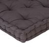 vidaXL Pallet Cushion Anthracite