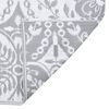 vidaXL Outdoor Rug Light Grey Polypropylene (PP) 55.1 in x 78.7 in