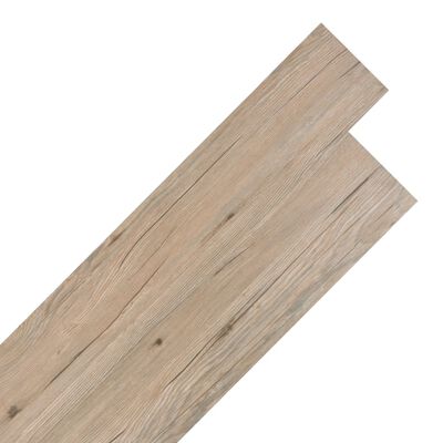vidaXL Self-adhesive PVC Flooring Planks 54 ft² 0.08" Oak Brown