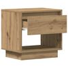 vidaXL Nightstand 2 pcs Artisan Oak 17.72 x 13.39 x 17.32 in