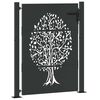 vidaXL Garden Gate 39.4x59.1" Corten Steel Tree Design
