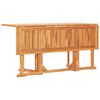 vidaXL Outdoor Dining Set Teak Solid Teak Wood Standard Durable