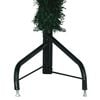 vidaXL Artificial Christmas Tree Green PVC, Steel 82.7 in Height