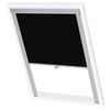 vidaXL Blackout Roller Blind Black FK06