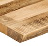 vidaXL Table Top Natural wood Solid mango wood 43.3 x 15.7 in Hardwood