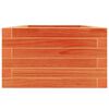 vidaXL Garden Planter Wax brown Solid pinewood Small-sized