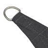vidaXL Sun Sail Anthracite PU coated oxford fabric 13.1 x 16.4 x 16.4 ft