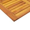 vidaXL Table Top Natural Solid Acacia wood 27.6x27.6 in Durable