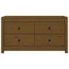 vidaXL Side Cabinet Honey brown Solid pine wood Medium Side Cabinet