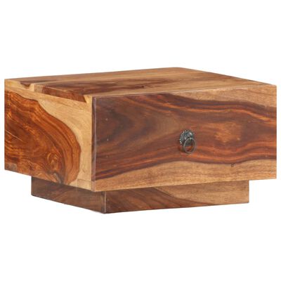 vidaXL Bedside Cabinet 15.7"x15.7"x9.8" Solid Sheesham Wood