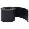vidaXL Rubber Edge For Snow Plow Black Styrene-butadiene rubber