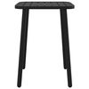 vidaXL Garden Dining Set Anthracite Steel Medium Stackable