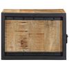 vidaXL Bedside Cabinet Natural Mango Wood Solid Mango Wood Small
